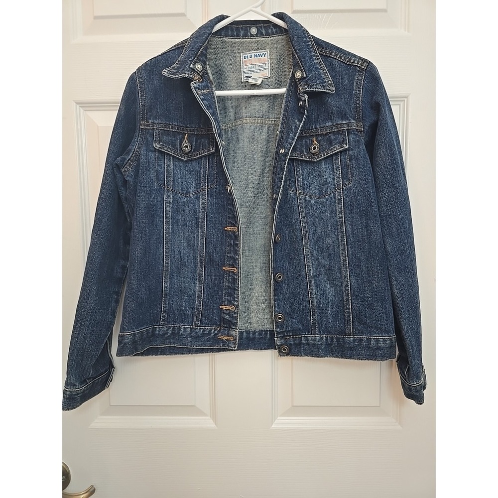 Old Navy Dark Indigo Denim Jacket